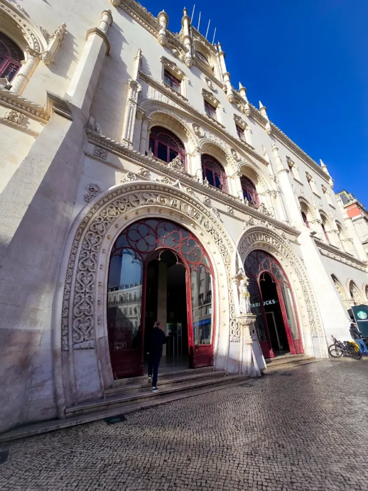 Rossio Train station as the starting point of Sintra day trip from Lisbon
