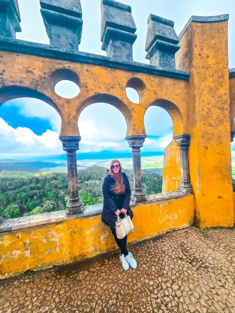 Colorful Pena Palace Sintra day trip from Lisbon